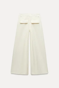 Fashion PANTALÓN ANCHO TIRO ALTO Mujer Pantalones