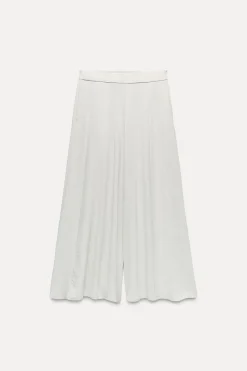 Discount PANTALÓN ANCHO TIRO ALTO Mujer Pantalones