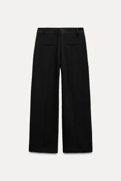 Fashion PANTALÓN ANCHO TIRO ALTO Mujer Pantalones