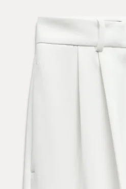 Discount PANTALÓN ANCHO TIRO ALTO Mujer Pantalones