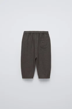 Niños ZARA 6 - 18 Meses·Pantalones / Leggings<PANTALÓN BAGGY ESPIGA