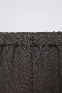 Niños ZARA 6 - 18 Meses·Pantalones / Leggings<PANTALÓN BAGGY ESPIGA