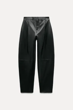 Discount PANTALÓN BALLON PIEL 100% ZW COLLECTION Mujer Pantalones