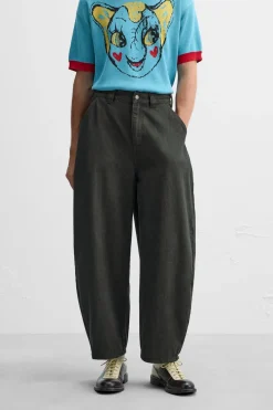 Outlet PANTALÓN BALLOON FIT OVERDYED X HARRY LAMBERT Hombre Pantalones