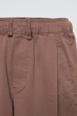 Niños ZARA 6 - 14 Años·Pantalones<PANTALÓN BALLOON FIT PLIEGUES