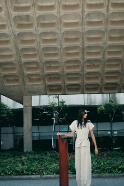 Hot PANTALÓN BALLOON HEAVY COTTON Mujer Pantalones