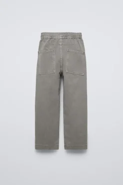 Niños ZARA 6 - 14 Años·Pantalones<PANTALÓN BALLOON PINZAS