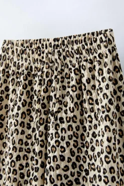 Niños ZARA 6 - 14 Años·Pantalones<PANTALÓN BAMBULA ANIMAL PRINT