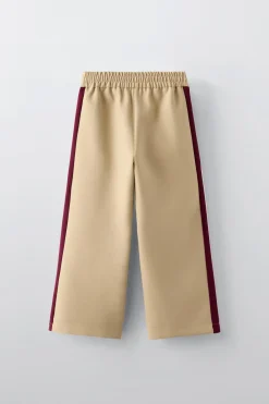 Niños ZARA 6 - 14 Años·Pantalones<PANTALÓN BANDA LATERAL