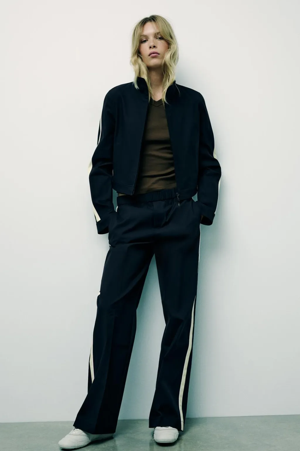 Clearance PANTALÓN BANDA LATERAL Mujer Pantalones