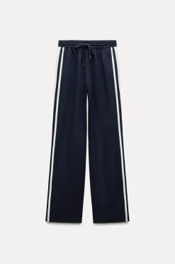 Fashion PANTALÓN BANDA LATERAL Mujer Pantalones