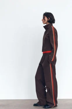 Hot PANTALÓN BANDA LATERAL Mujer Pantalones