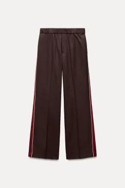 Hot PANTALÓN BANDA LATERAL Mujer Pantalones