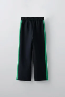 Niños ZARA 6 - 14 Años·Pantalones<PANTALÓN BANDA LATERAL