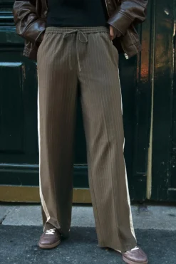 Discount PANTALÓN BANDA LATERAL Mujer Pantalones