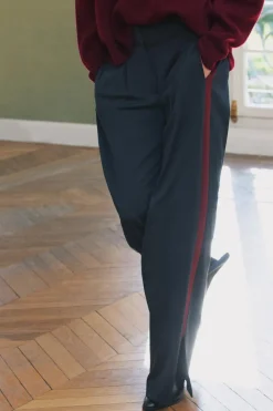 Clearance PANTALÓN BANDA LATERAL ZW COLLECTION Mujer Pantalones