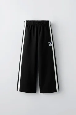 Niños ZARA 6 - 14 Años·Pantalones|6 - 14 Años·Deporte / Chándal<PANTALÓN BANDAS LATERALES