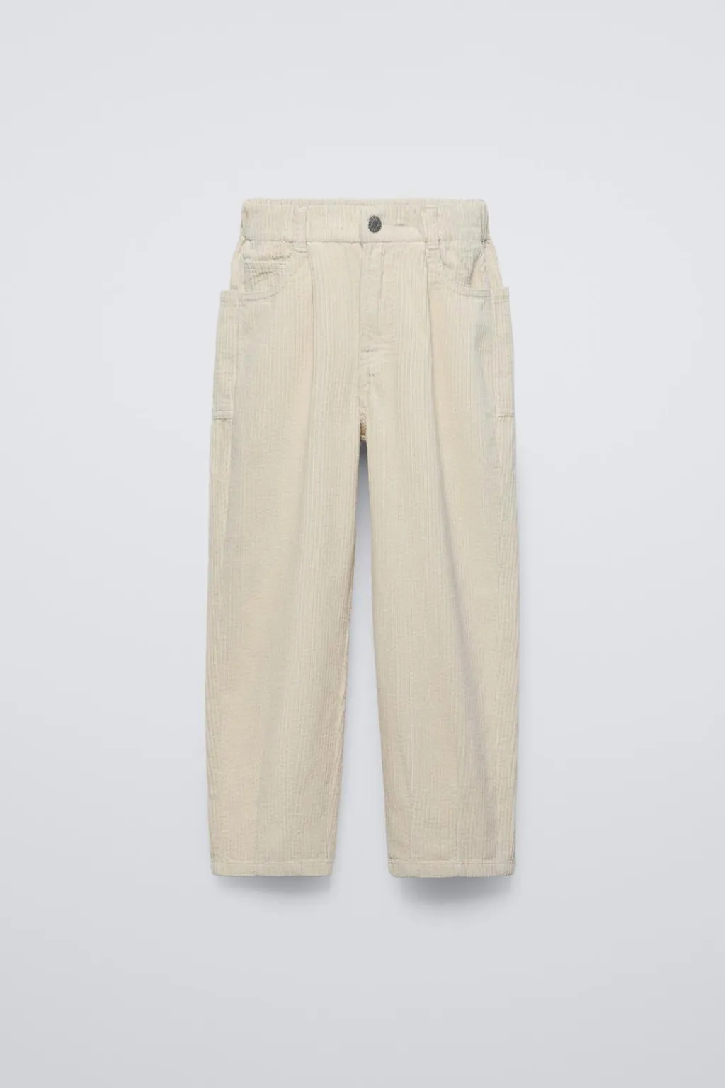 Niños ZARA 6 - 14 Años·Pantalones<PANTALÓN BARRELL PANA