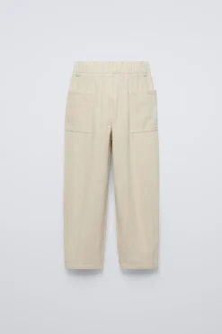 Niños ZARA 6 - 14 Años·Pantalones<PANTALÓN BARRELL PANA