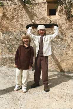 Niños ZARA 6 - 14 Años·Pantalones<PANTALÓN BARRELL PANA