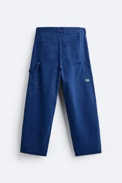 Online PANTALÓN BOLSILLO CARPINTERO LAVADO Hombre Pantalones