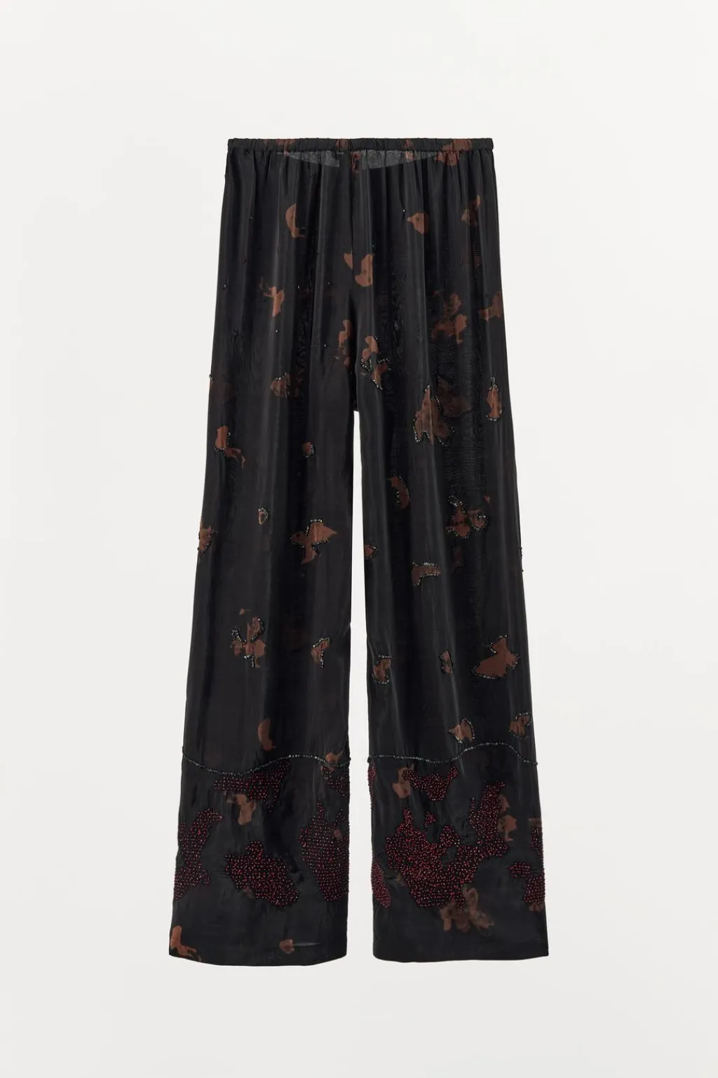 Discount PANTALÓN BORDADOS ABALORIOS Mujer Pantalones