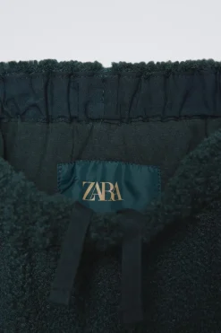 Niños ZARA 1½ - 6 Años·Pantalones / Leggings|1½ - 6 Años·Total Look<PANTALÓN BORREGUILLO FORRADO