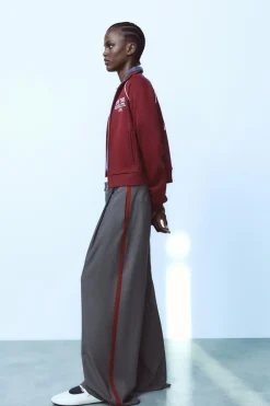 Sale PANTALÓN BOXER BANDA LATERAL Mujer Pantalones