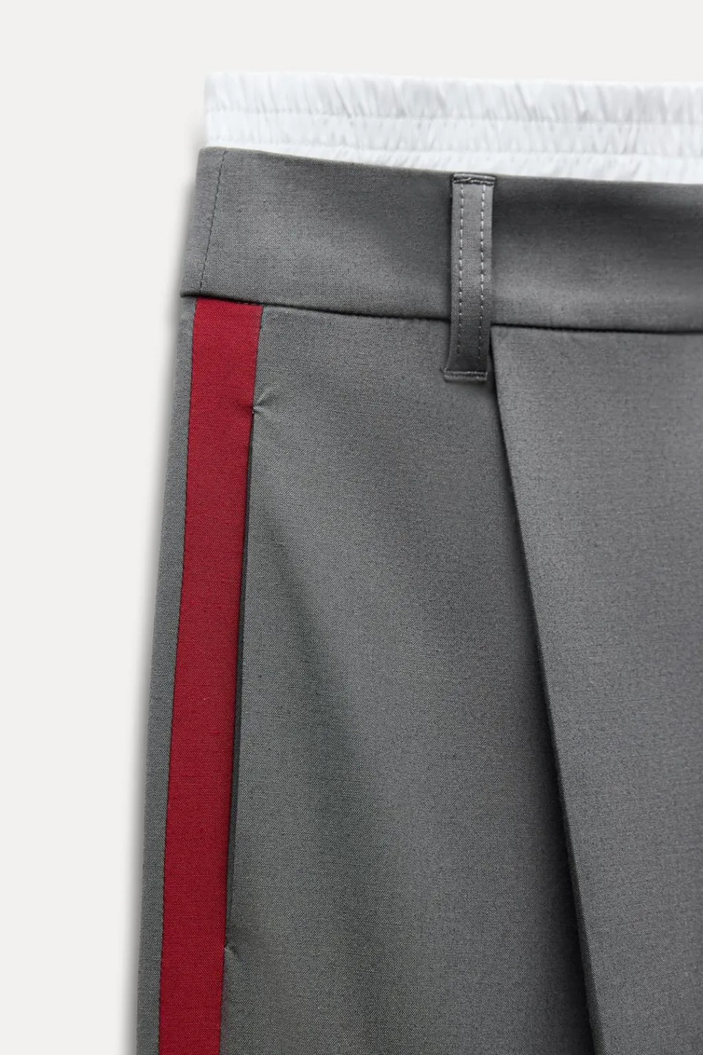 Sale PANTALÓN BOXER BANDA LATERAL Mujer Pantalones