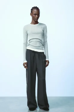 Sale PANTALÓN BOXER VIVO LATERAL Mujer Pantalones