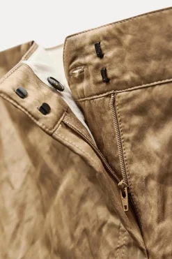 Best PANTALÓN CARGO ARRUGADO ZW COLLECTION Mujer Pantalones