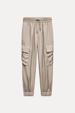 Clearance PANTALÓN CARGO CINTURA ELÁSTICA Mujer Pantalones