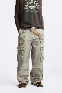 New PANTALÓN CARGO DESMONTABLE X TWOJEYS LIMITED EDITION Hombre Pantalones|Cargo