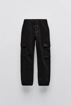 Niños ZARA 6 - 14 Años·Pantalones<PANTALÓN CARGO SOFT