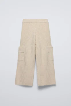 Niños ZARA 6 - 14 Años·Punto|6 - 14 Años·Pantalones<PANTALÓN CARGO TACTO SUAVE