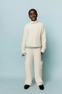 Niños ZARA 6 - 14 Años·Punto|6 - 14 Años·Pantalones<PANTALÓN CARGO TACTO SUAVE