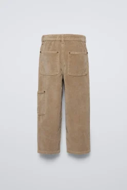 Niños ZARA 6 - 14 Años·Pantalones<PANTALÓN CARPENTE PANA