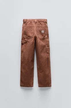 Niños ZARA 6 - 14 Años·Pantalones<PANTALÓN CARPENTER