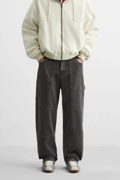 Best PANTALÓN CARPINTERO COSTURAS Hombre Pantalones