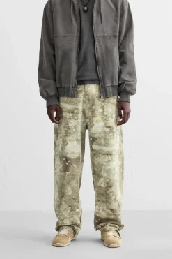 Discount PANTALÓN CARPINTERO ESTAMPADO ABSTRACTO Hombre Pantalones