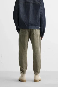 Fashion PANTALÓN CARROT FIT PANA Hombre Pantalones