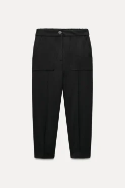 Discount PANTALÓN CARROT PLIEGUES BAJO Mujer Pantalones