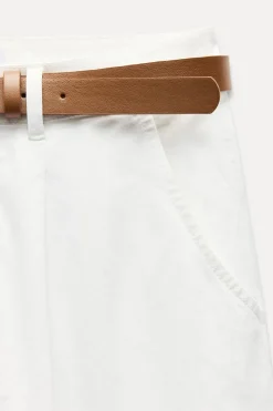 Clearance PANTALÓN CHINO CINTURÓN Mujer Pantalones