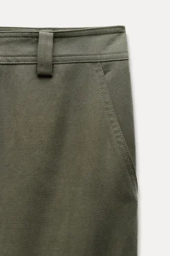 Sale PANTALÓN CHINO PINZAS BAJO Mujer Pantalones