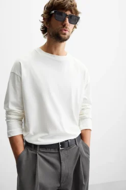 Discount PANTALÓN CHINO PLIEGUES Hombre Pantalones