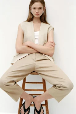 New PANTALÓN CHINO ZW COLLECTION Mujer Pantalones