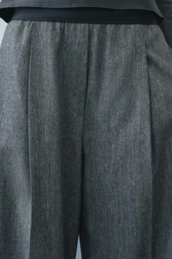 Outlet PANTALÓN CINTURA CONTRASTE ZW COLLECTION Mujer Pantalones