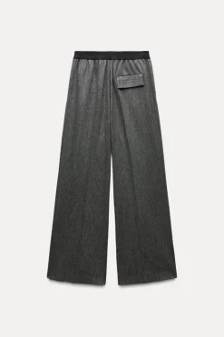 Outlet PANTALÓN CINTURA CONTRASTE ZW COLLECTION Mujer Pantalones