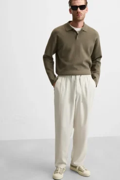 Sale PANTALÓN CINTURA JOGGER LYOCELL Hombre Pantalones