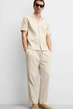 Discount PANTALÓN CINTURA JOGGER PLIEGUES Hombre Pantalones